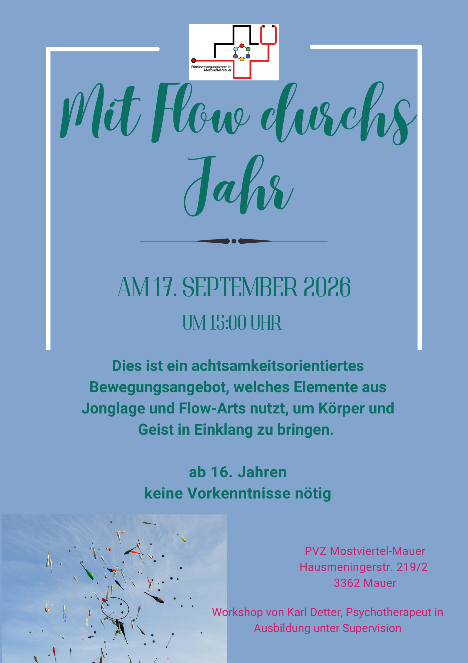 Mit Flow durchs Jahr  - neuer Termin