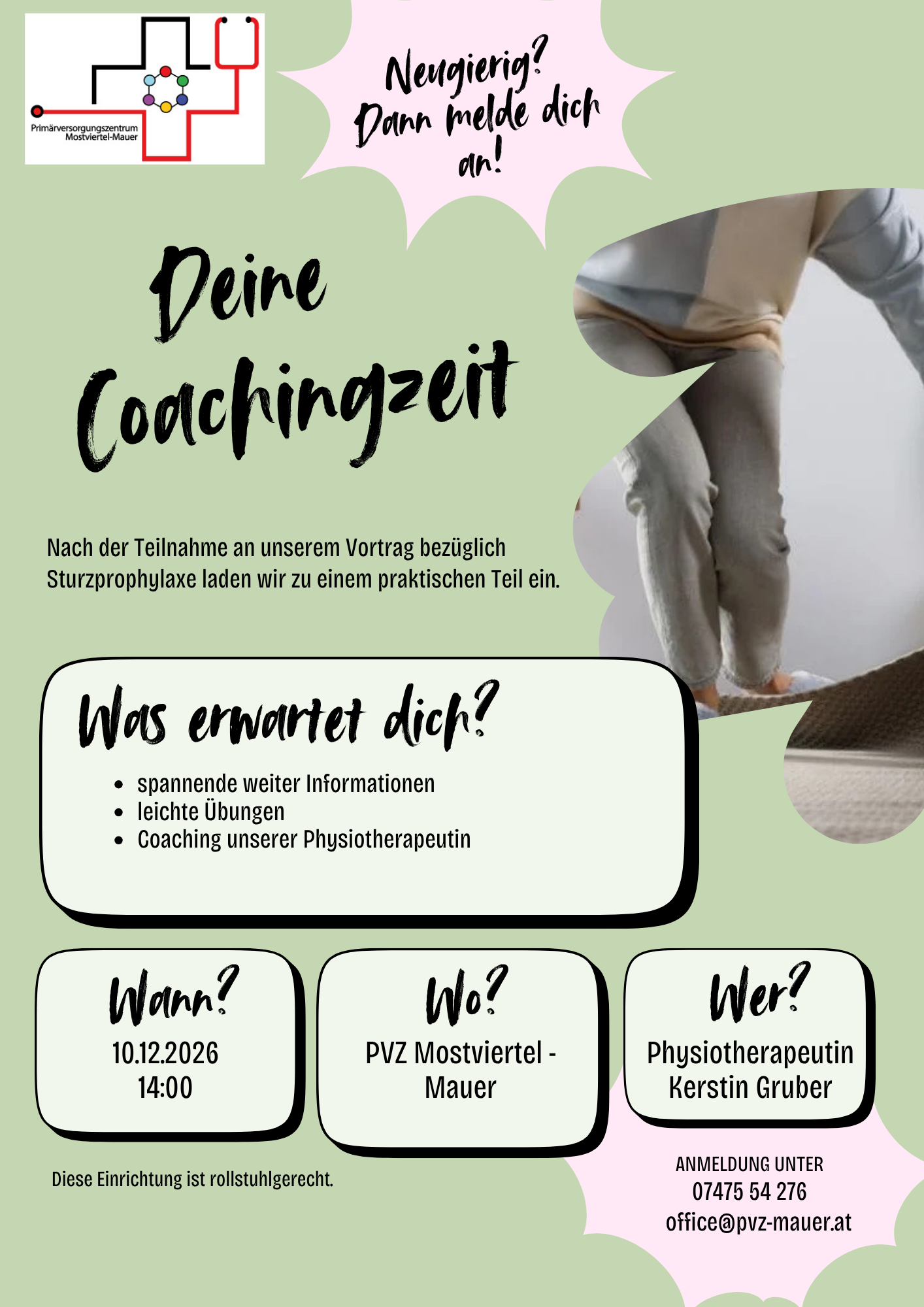 Sturzprävention - Coachingzeit