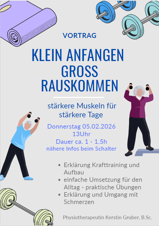 Vortrag: Klein Anfangen, groß Rauskommen NEUER TERMIN