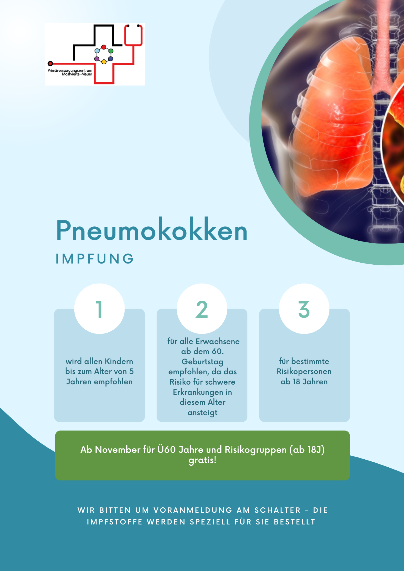 Pneumokokkenimpfung 